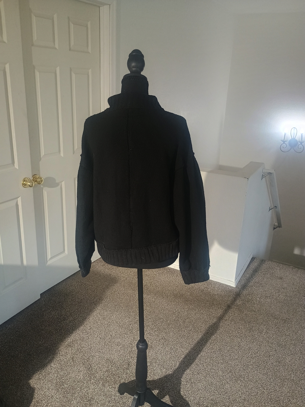 Source Unknown Black Women's Bomber Jacket